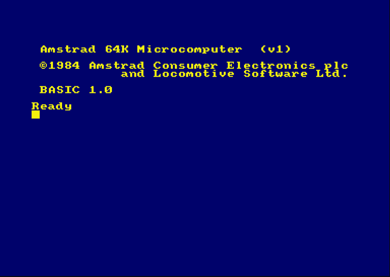 Amstrad Cpc464