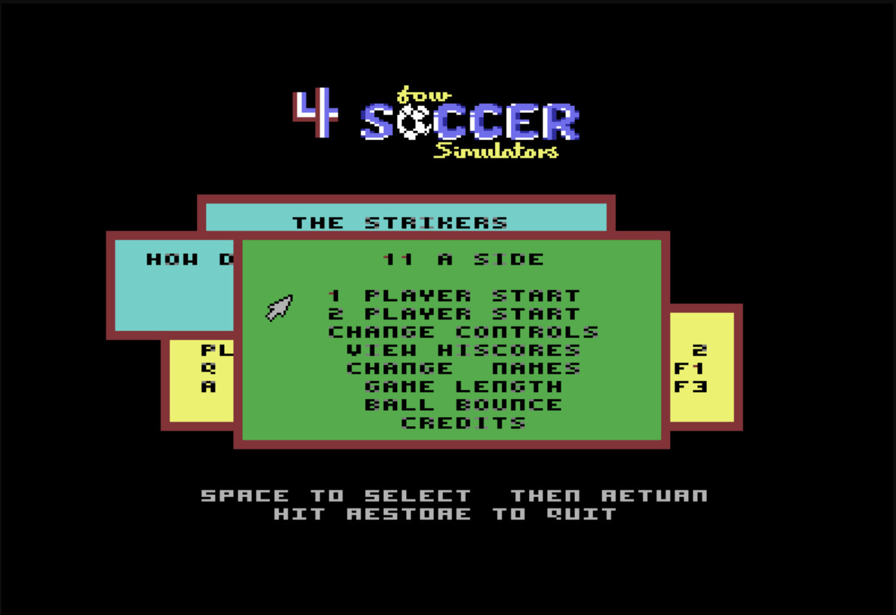 4 soccer simulators