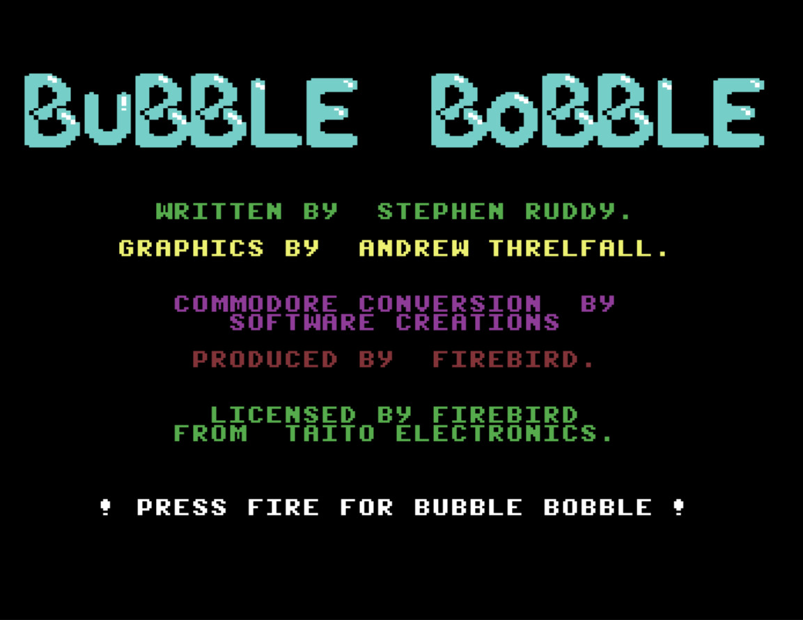 Bubble Bobble