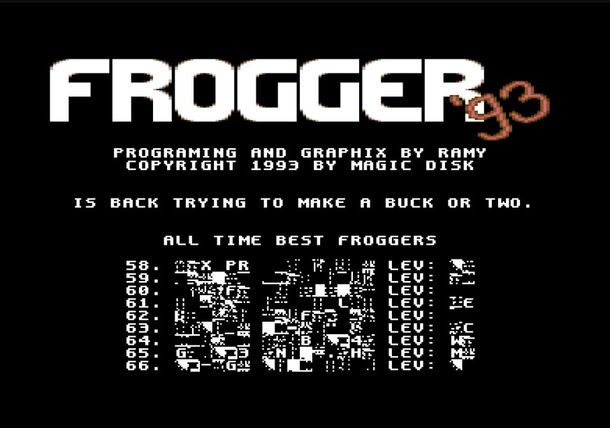 Frogger 93