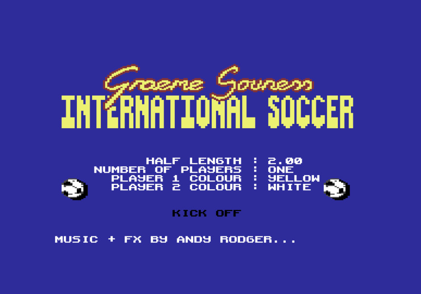 Graeme Souness International Soccer