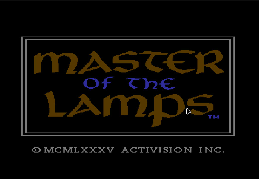 Master of the Lamps