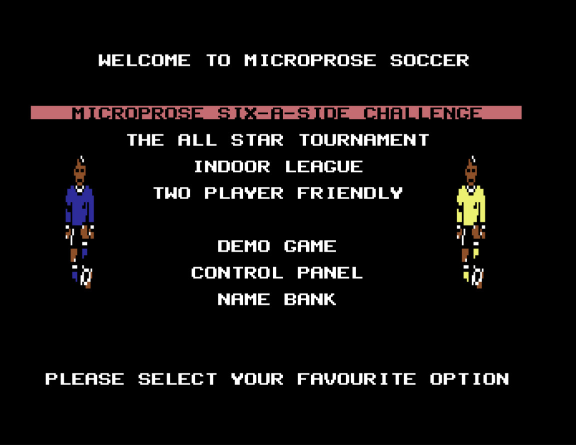 Microprose Soccer