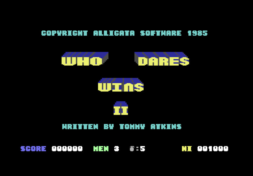 Who Dares Wins II