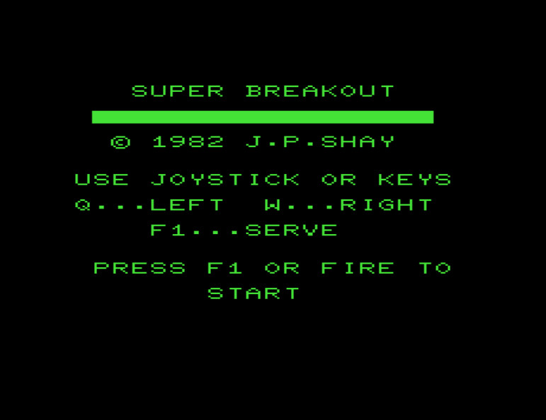 Super Breakout