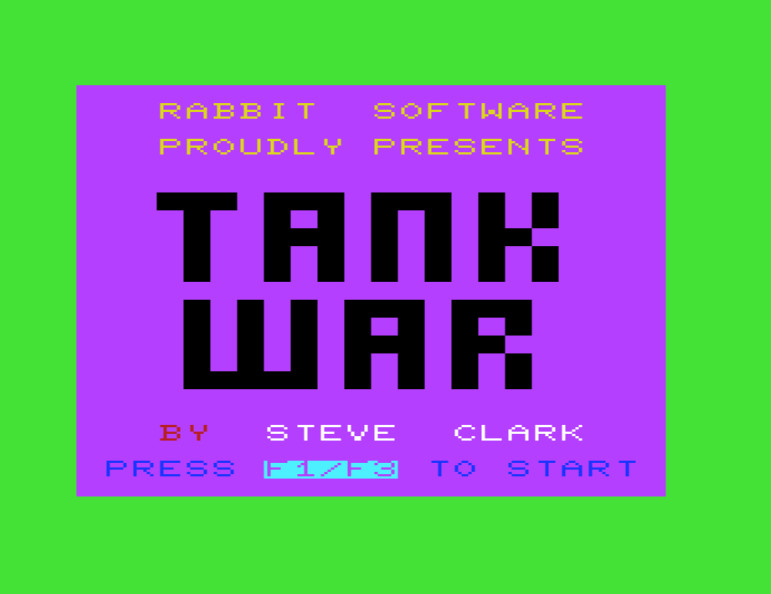 Tank War